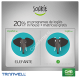20% de descuento en programas de ingles in house + matricula gratis en Tronwell
