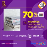 48 Horas Ripley Octubre: Hasta 70% de descuento