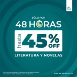 Promoción Antártica Libros: Hasta 45% de descuento en literatura y novelas sólo hoy