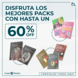 Hasta 60% de descuento en packs de libros en Antártica Libros