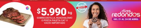Ofertas Santa Isabel Días Redondos válidas al 24 de abril 2022