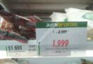 Jumbo oferta, precio normal $1.699 pesos, Precio oferta $1.999 Mismo producto. MEDIA OFERTA
