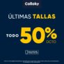 En Colloky últimas tallas con 50% de descuento