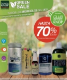 Green Sale Farmacias Knop: Hasta 70% de descuento en productos participantes los miércoles de marzo