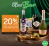 Ofertas Jumbo Open Bar: 20% de descuento en vinos, espumantes y licores seleccionados