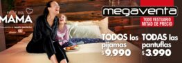 Mega Venta Tricot Feliz Día Mamá: Todos los pijamas $9.990 y más
