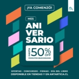 Mes de Aniversario Antártica Libros: Hasta 50% de descuento