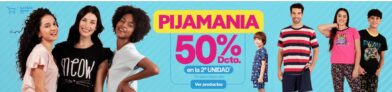 Pijamanía Kayser: 50% de descuento en la segunda unidad