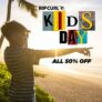 Promoción Rip Curl Día del Niño: 50% off en vestuario juvenil