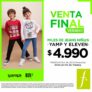 Promoción de la Venta Final Falabella: Jeans para niñ@s Yamp y Eleven a 4.990 cada uno