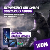 Gana un Motorola Razr 40 Ultra 5G en el concurso de WOM