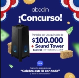 Concurso abcdin Celebra este 18: Gana una Soundtower + un aguinaldo de $100.000