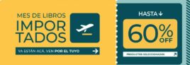 Mes de Libros Importados Antártica Libros: Hasta 60% de descuento