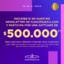 Sorteo Audiomusica Hot Sale 2023: Gana un gift card de $500.000
