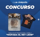 Gana un kit promocional de Mufasa: El Rey León con Cinépolis