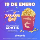 Cinépolis Pop Corn Day: Refill de pop corn GRATIS