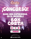 Concurso Costa: Gana una experiencia en el box Costa