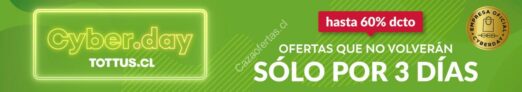 Tottus Cyberday 2019: Hasta 60% de descuento en tottus.cl