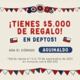 Código de $5.000 de descuento en Código 51 válido al 19 de septiembre
