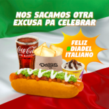 Día del italiano Doggis: Hot Dog Italiano a sólo $2.990 sólo hoy