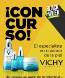 Concurso Black Week Farmacias Cruz Verde: Gana un pack de productos Vichy