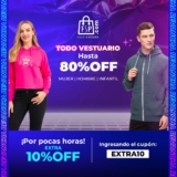 Ofertas Flash Revancha CyberDay Fashions Park: Hasta 80% off + cupón 10% adicional