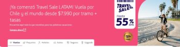 Travel Sale LATAM: Vuela por Chile y el mundo desde $7.990 por tramo + tasas