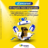 Concurso El Regalo más Esperado Lipigas: Gana 1 de 180 peluches del perrito Lipigas