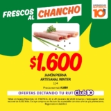 Ofertas Mayorista 10 Frescos al Chancho del 23 al 29 de enero 2025
