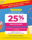 Últimos días para Ahorrar Nacional Librería: 25% de descuento en tu lista escolar
