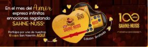 Concurso Sahne Nuss Mes del Amor: Gana 1 de 10 cajas de San Valentín