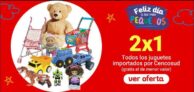 Promoción Santa Isabel Día del Niño: 2×1 en juguetes importados por Cencosu
