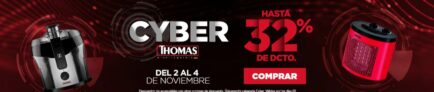 Ofertas Thomas Cyber Monday 2020: Hasta 32% de descuento