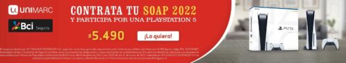 Promoción Unimarc BCI Seguros: Contrata tu SOAP 2022 y participa por un PlayStation 5